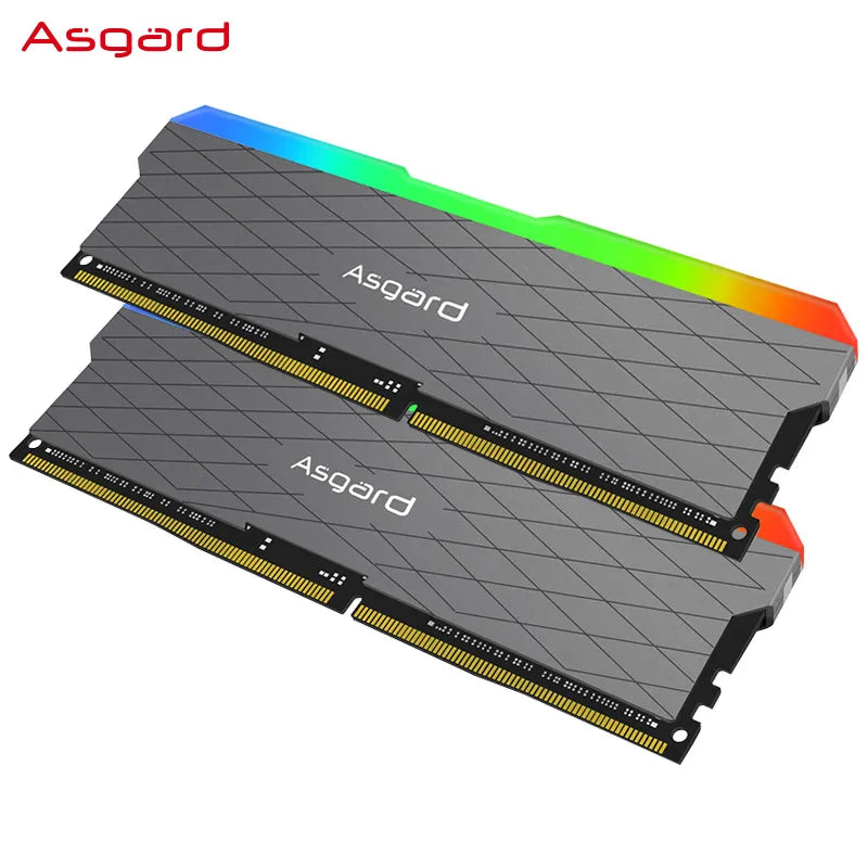 Asgard W2 series RGB RAM ddr4 8GBx2 16GBx2 3200MHz PC4-25600 1.35V dual channel stunning desktop memory ram