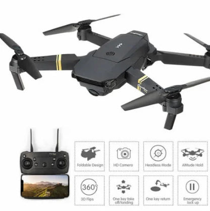 Eachine E58 WIFI FPV With Wide Angle HD 1080P/720P/480P Camera Hight Hold Mode Foldable Arm RC Quadcopter Drone X Pro RTF Dron